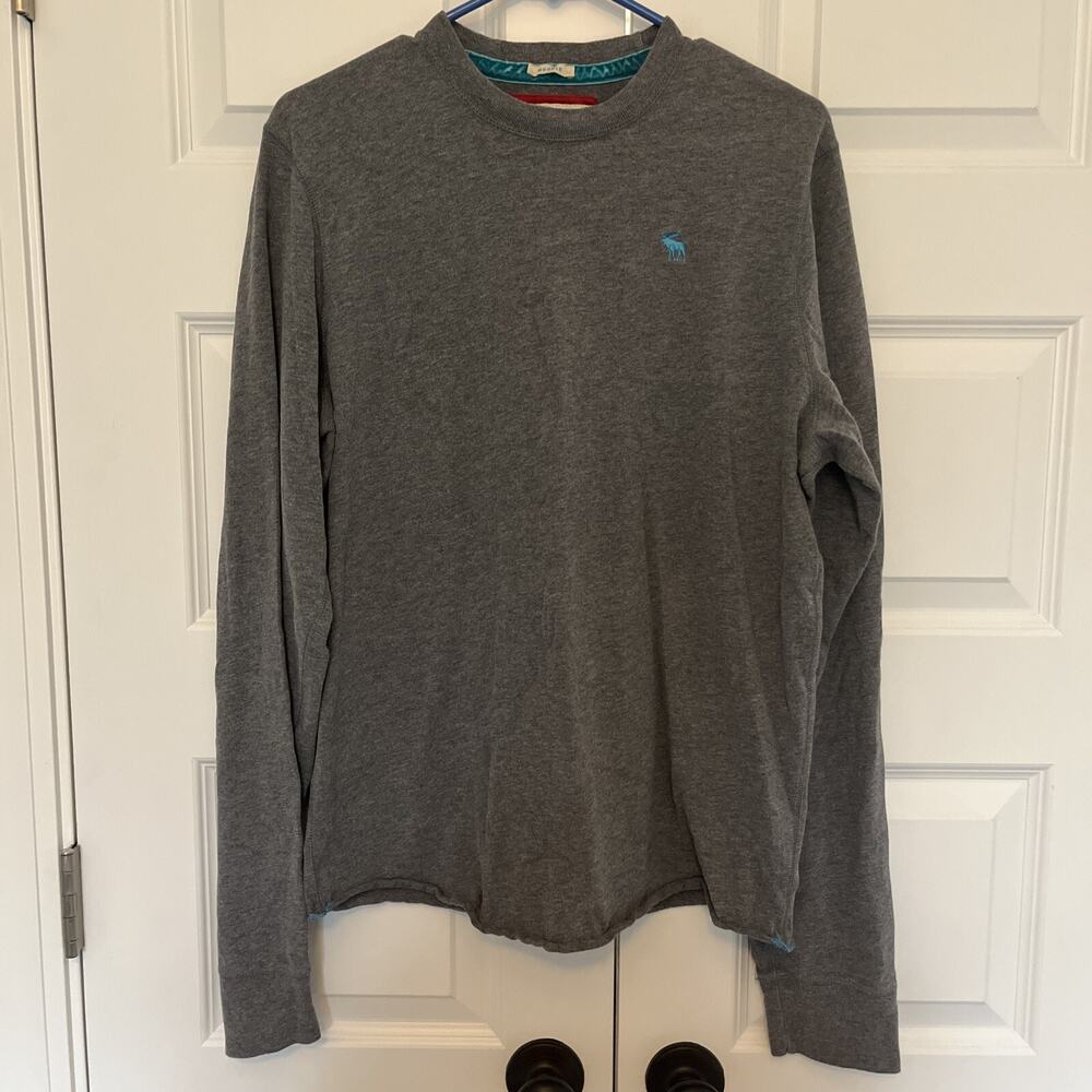 Abercrombie & Fitch Muscle Long Sleeve Pullover SZ L